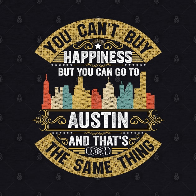 USA City Austin City T-Shirt I Love Austin Flag Texas State Home City Austin Map Native American USA Flag by BestSellerDesign